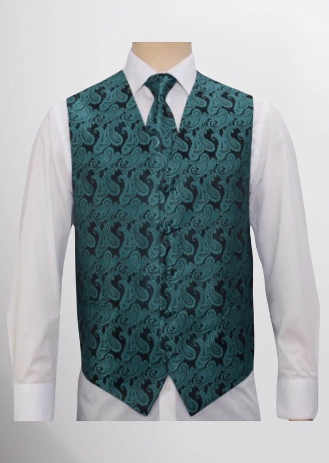 Men's Microfiber Paisley Vest