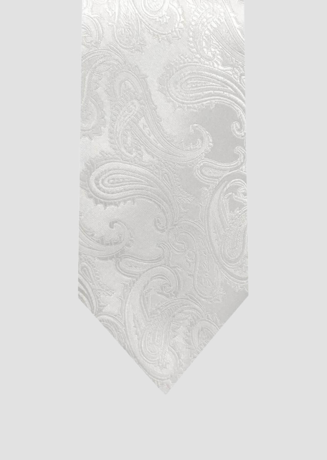 Paisley tie and pocket square set