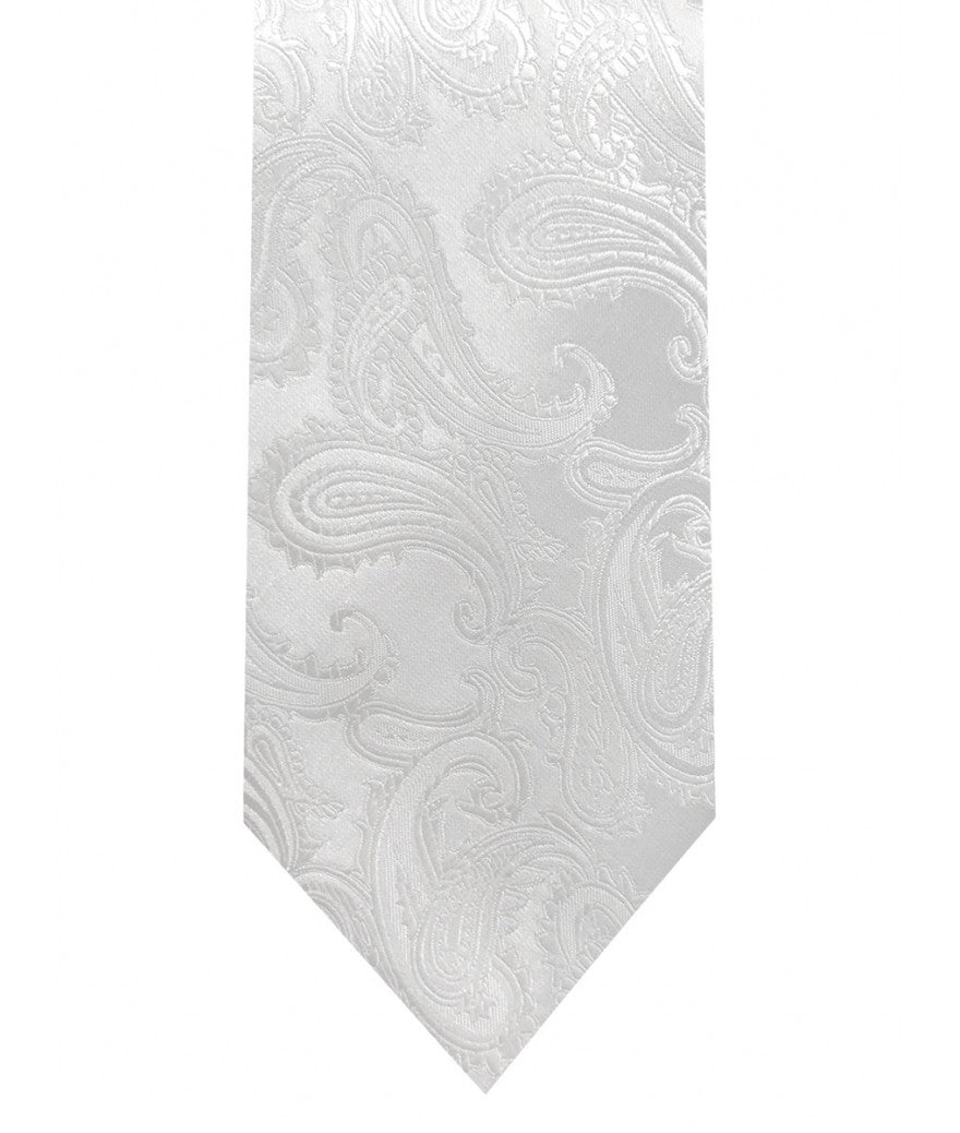 Paisley tie and pocket square set