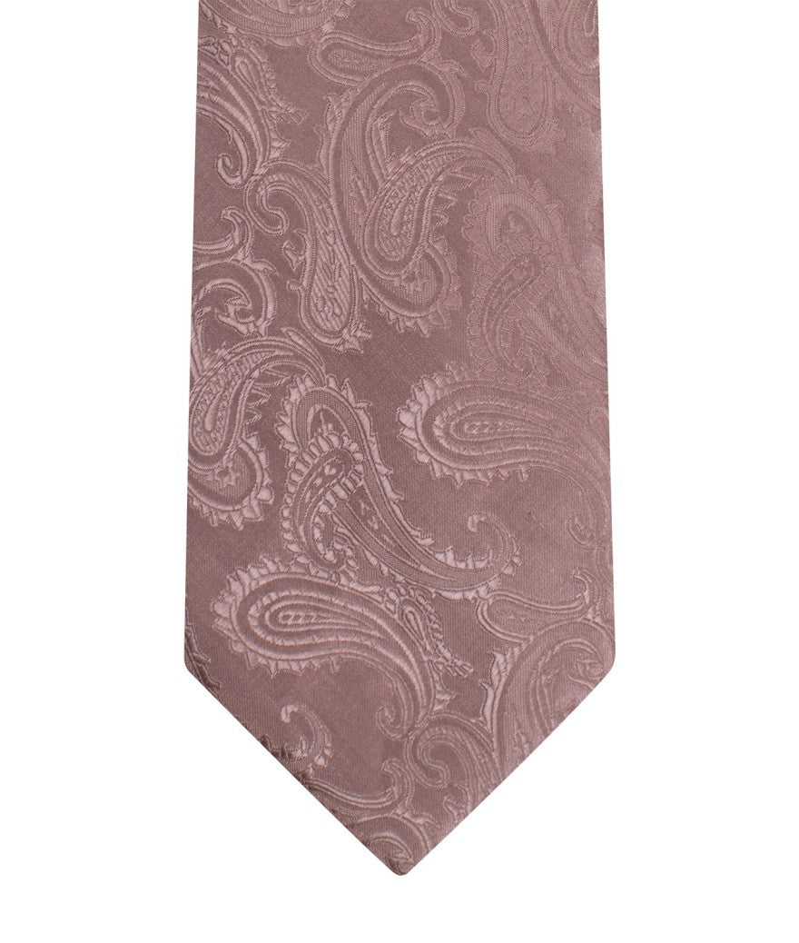 Paisley tie and pocket square set