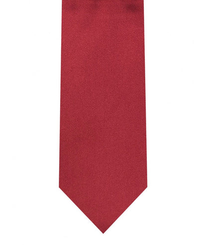 Tie and Pocket Square Set Apple Red