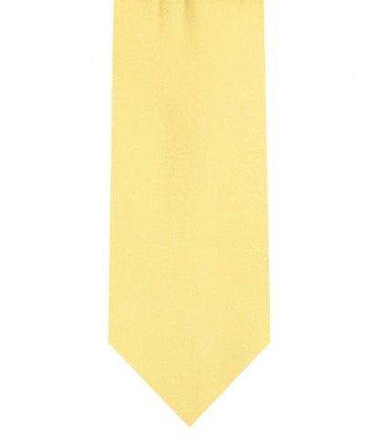 Tie and Pocket Square Set Banana Yellow