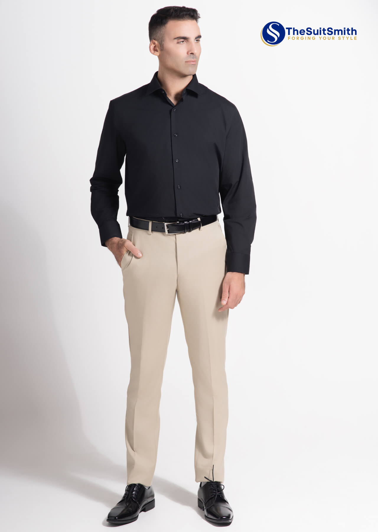 Trousers (Beige)