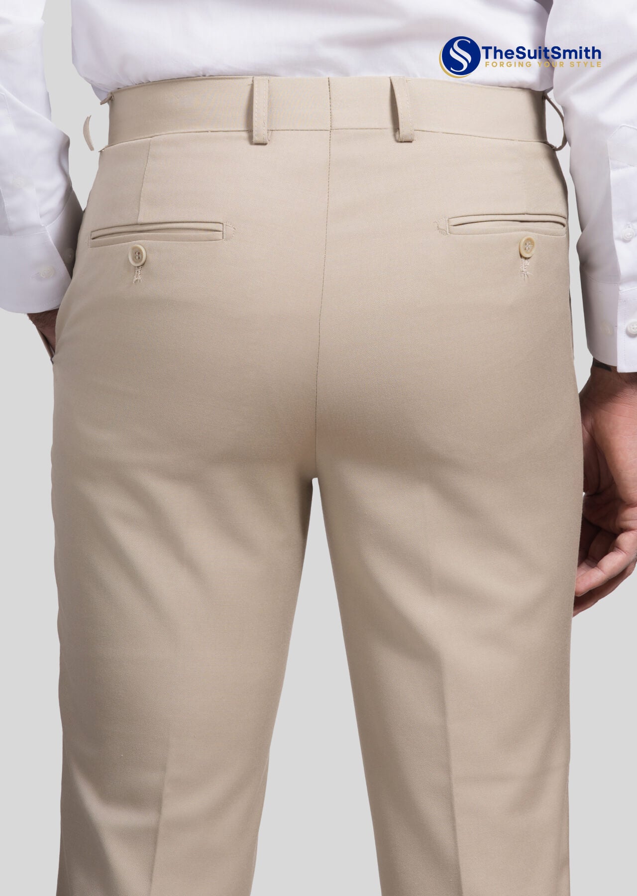 Trousers (Beige)