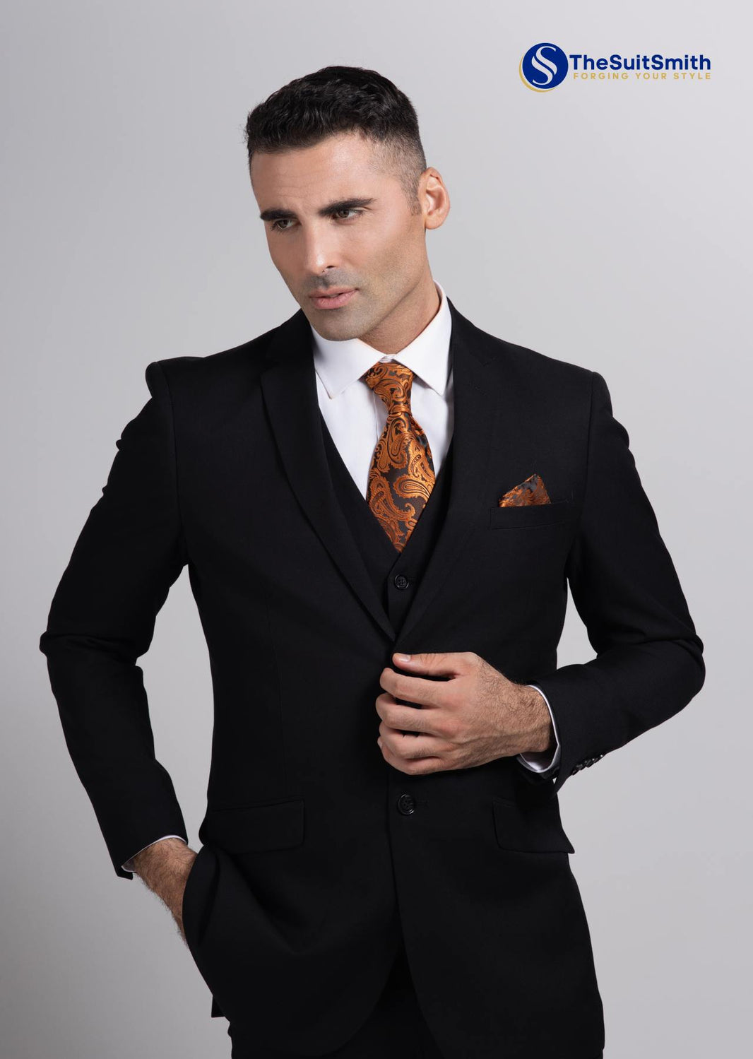 3 Piece Suit (Black)