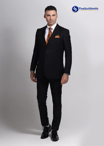 2 Piece Suit (Black)