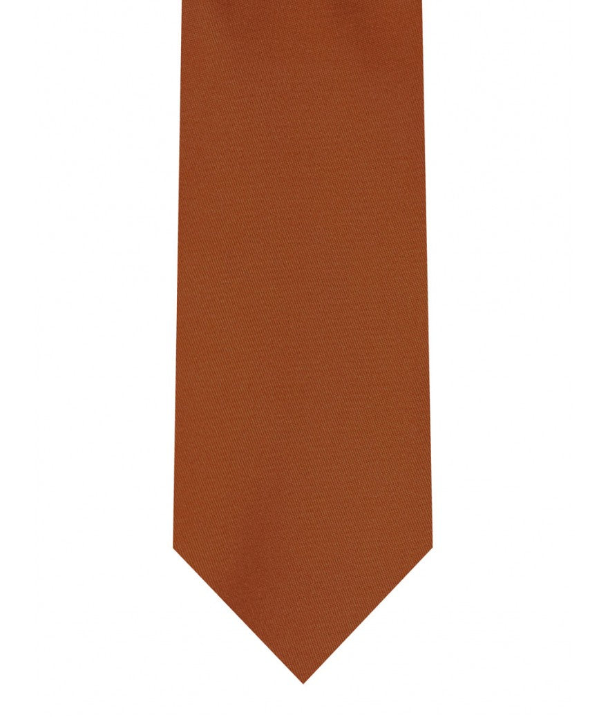 Tie and Pocket Square Set Cinnamon