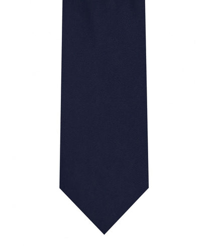 Tie and Pocket Square Set Dark 
 Navy