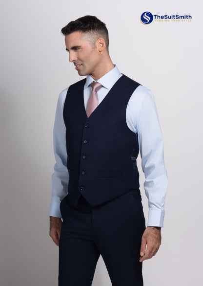 3 Piece Suit (Navy Blue)