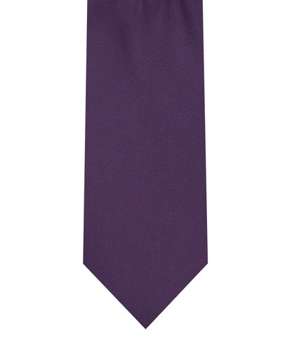 Tie and Pocket Square Set Deep Purple