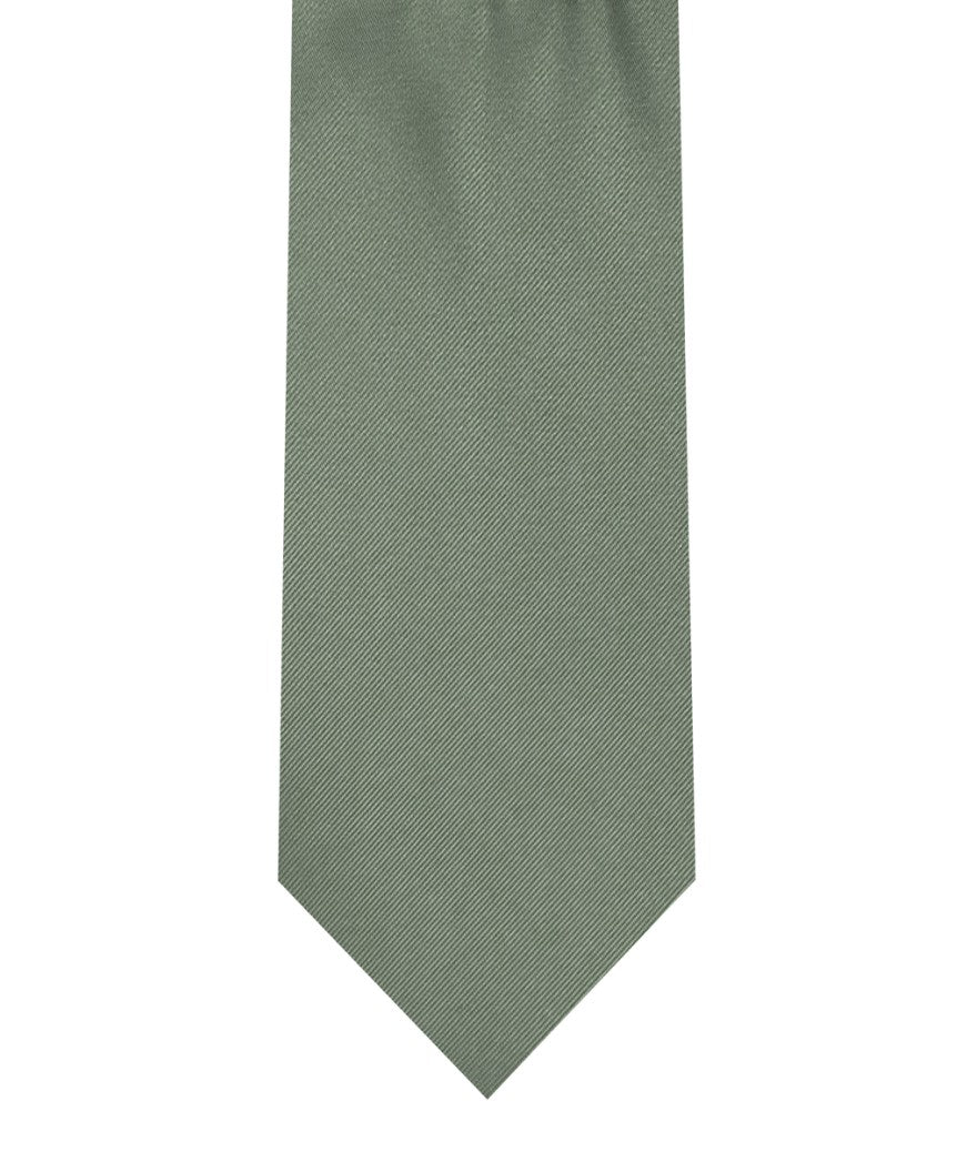 Tie and Pocket Square Set Dusty Sage