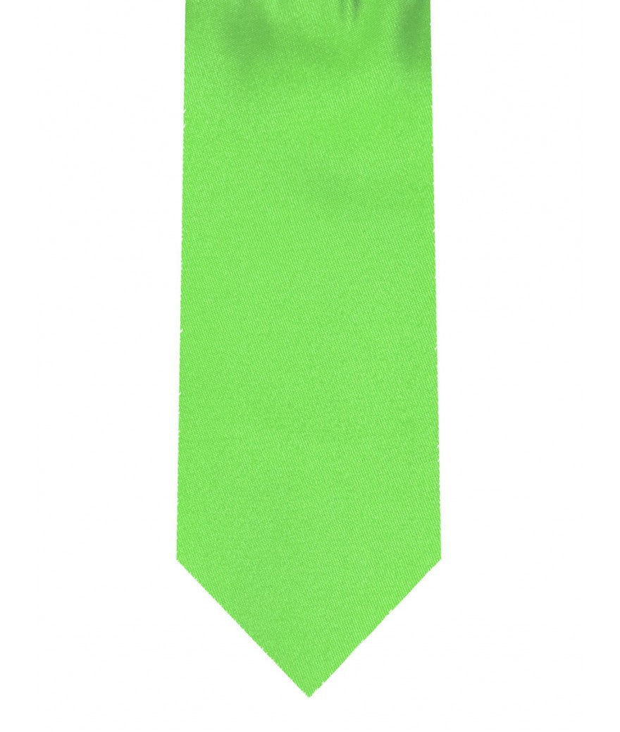 Tie and Pocket Square Set Lettuce Green