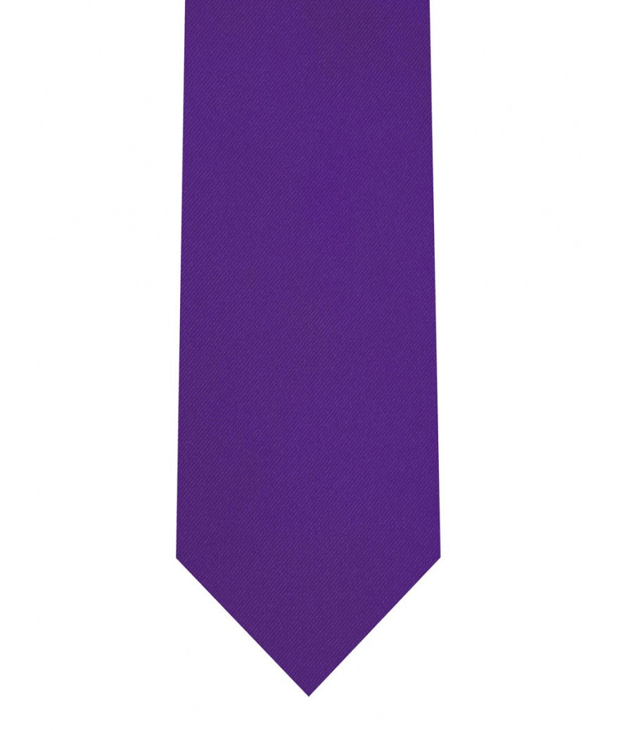 Tie and Pocket Square Set Medium Purple