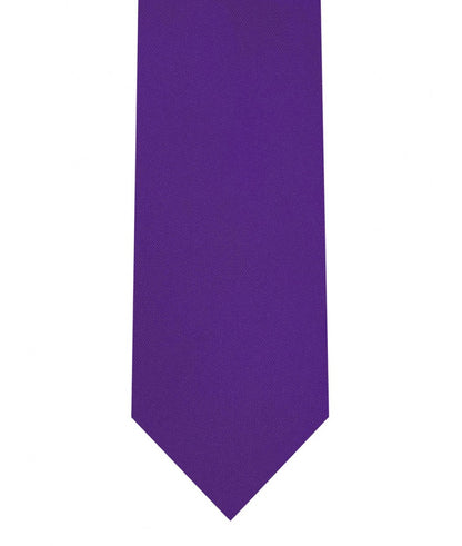 Tie and Pocket Square Set Medium Purple