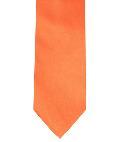 Tie and Pocket Square Set Orange