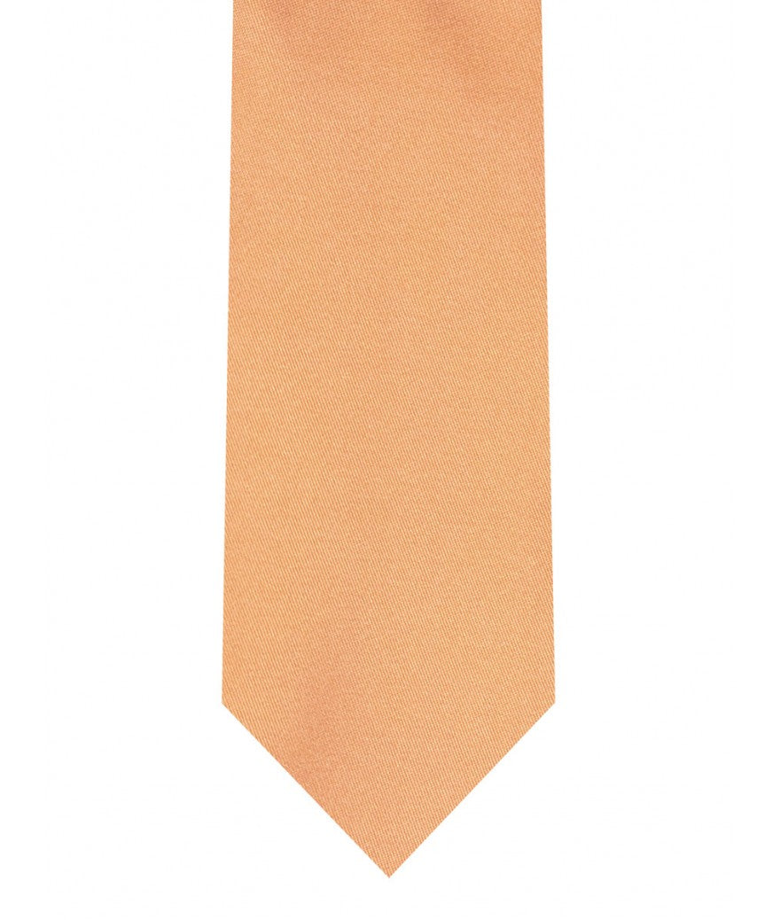 Tie and Pocket Square Set Peach