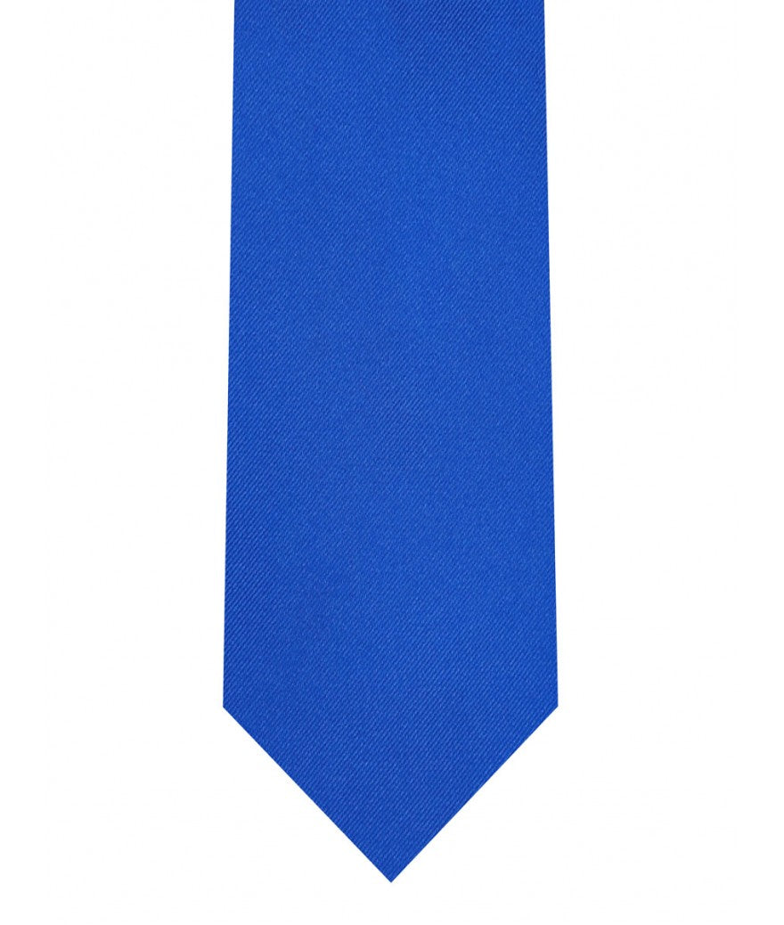 Tie and Pocket Square Set Royal Blue