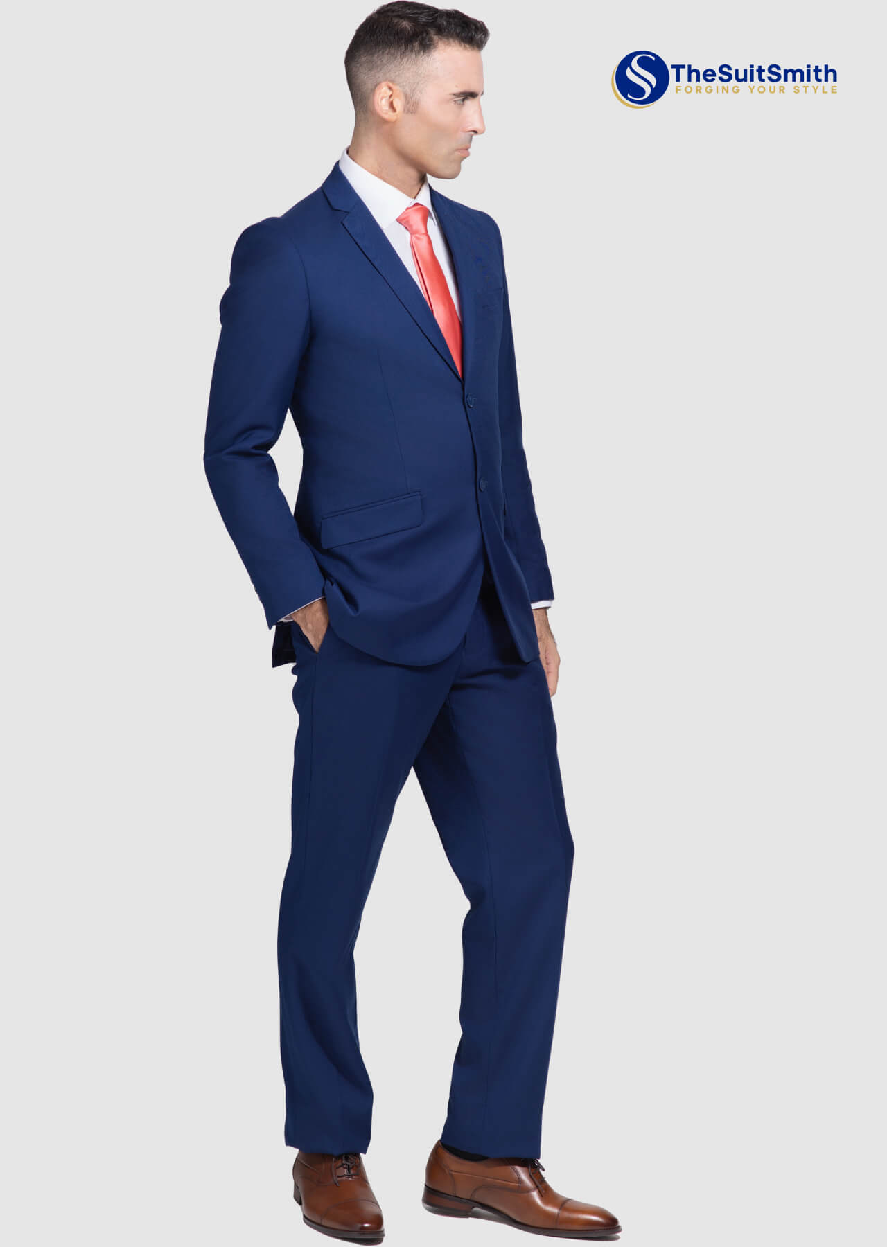 2 Piece Suit (Navy Blue)