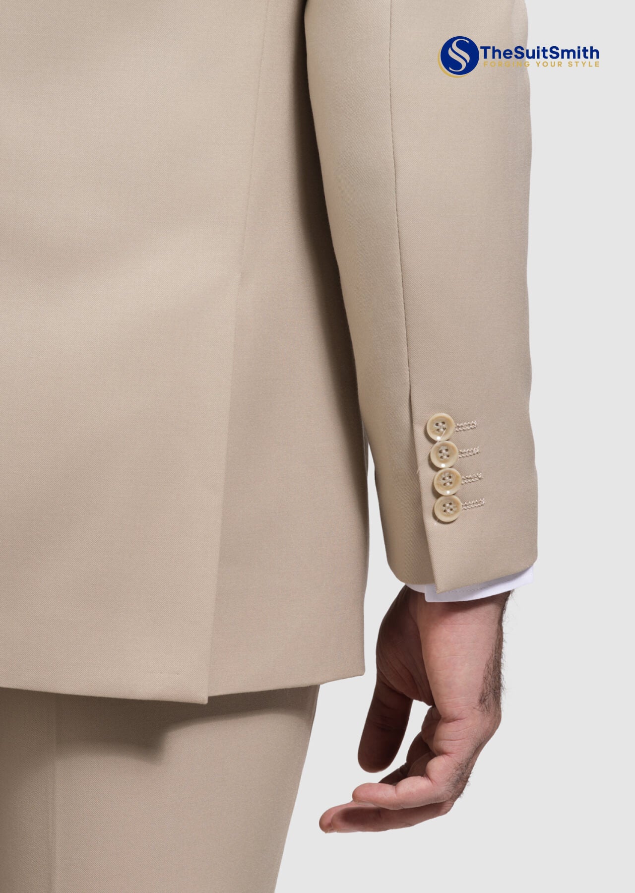 2 Piece Suit (Beige)