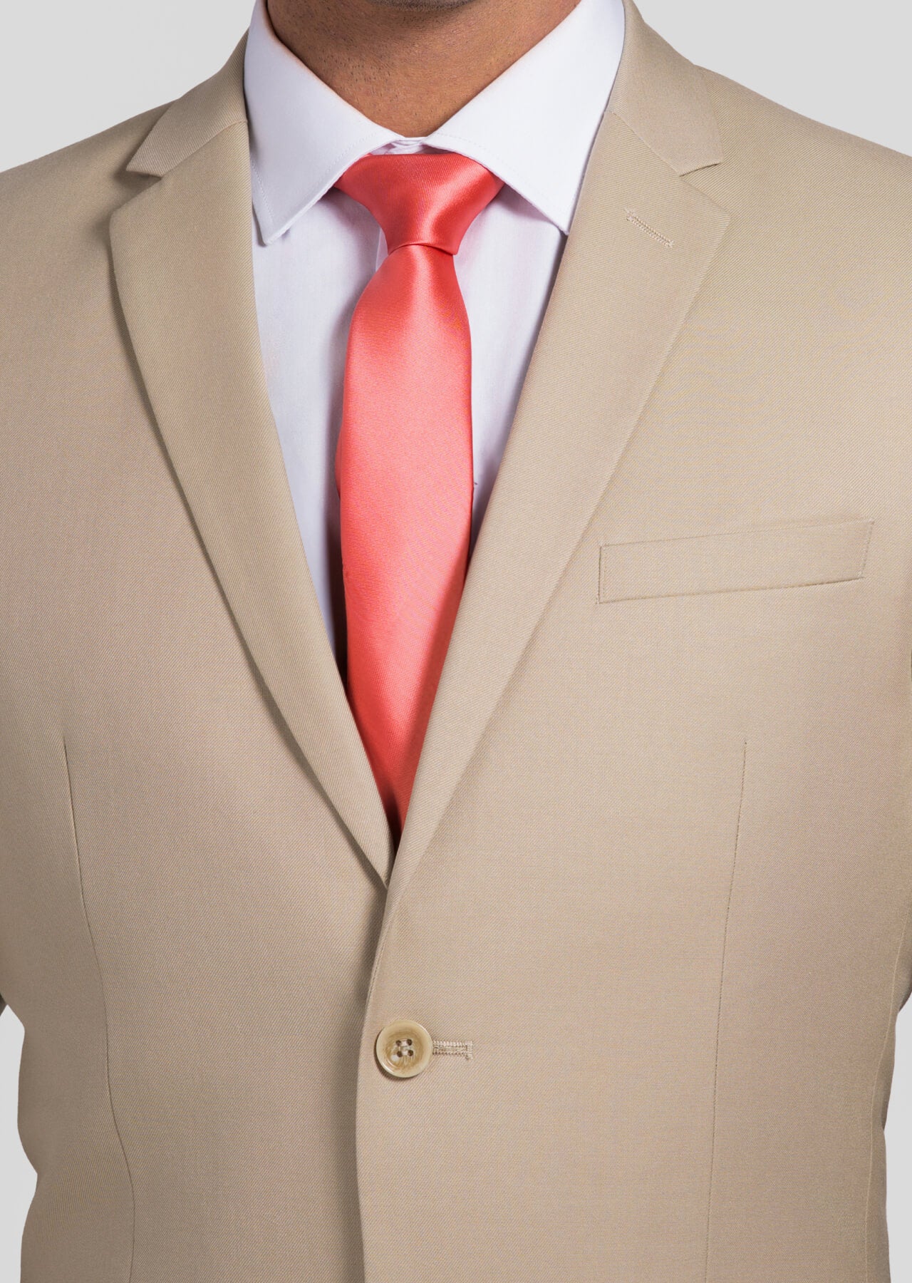 2 Piece Suit (Beige)