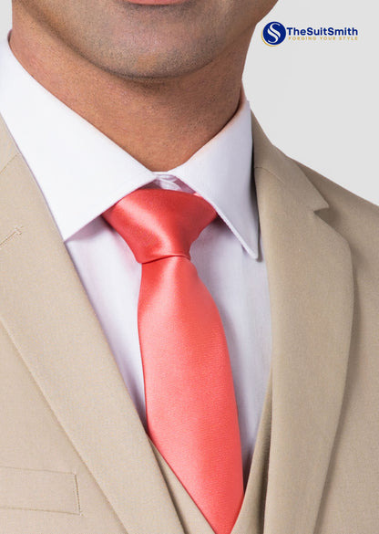 Orangish Tie