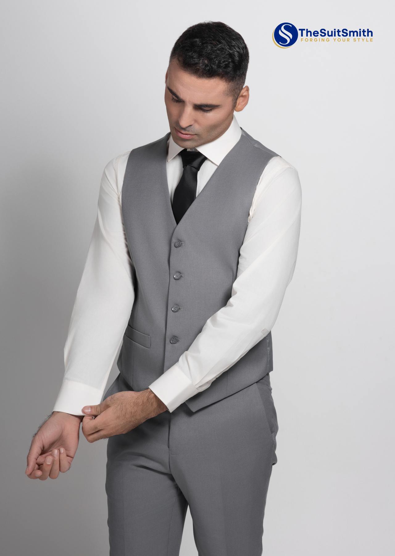 3 Piece Suit (Grey)