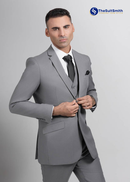 3 Piece Suit (Grey)