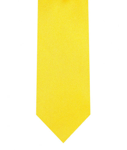 Tie and Pocket Square Set Yellow