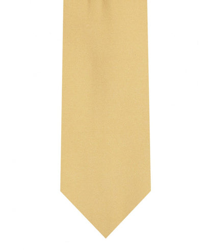 Tie and Pocket Square Set gold